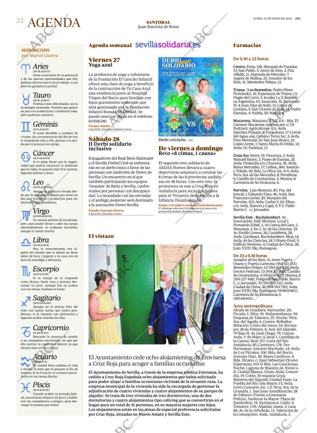 ABC SEVILLA 23-05-2022 página 22