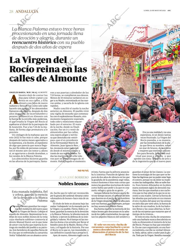 ABC SEVILLA 23-05-2022 página 28