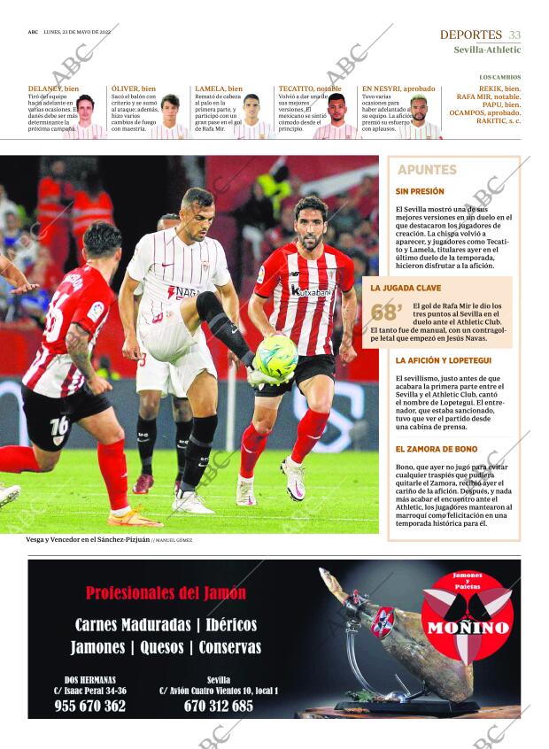 ABC SEVILLA 23-05-2022 página 33