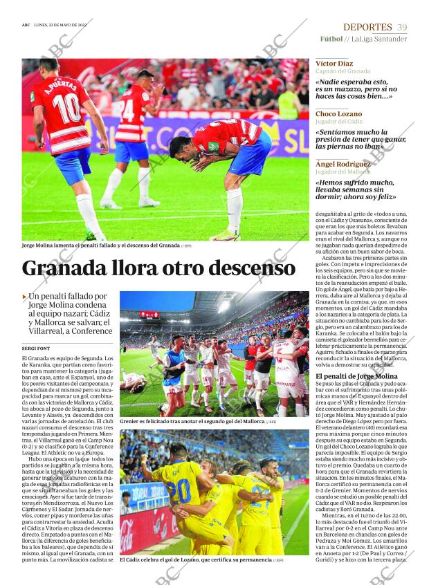 ABC SEVILLA 23-05-2022 página 39