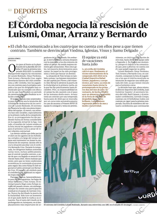 ABC CORDOBA 24-05-2022 página 60