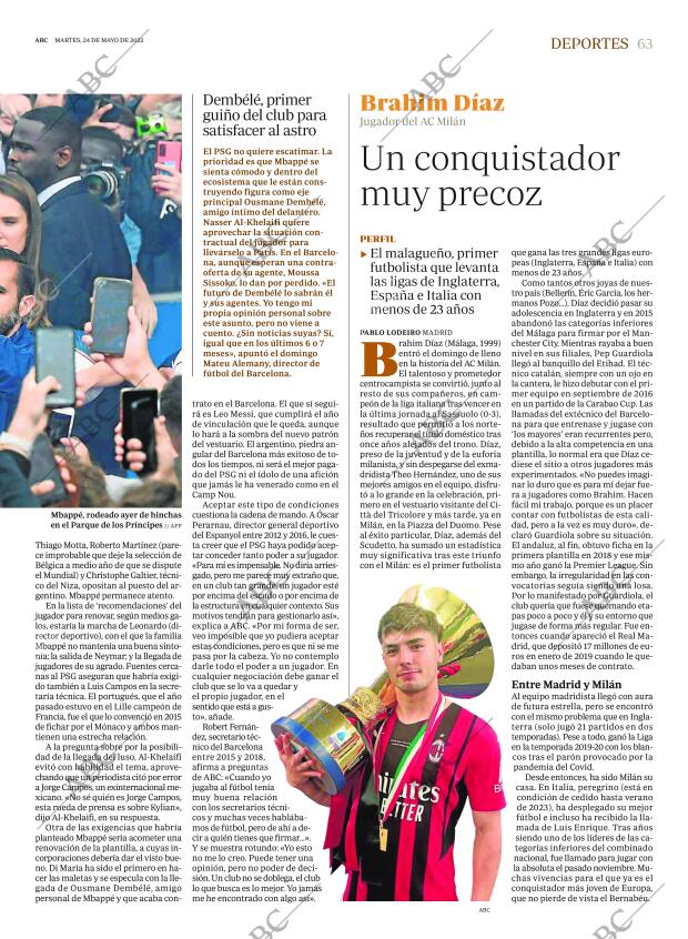 ABC CORDOBA 24-05-2022 página 63