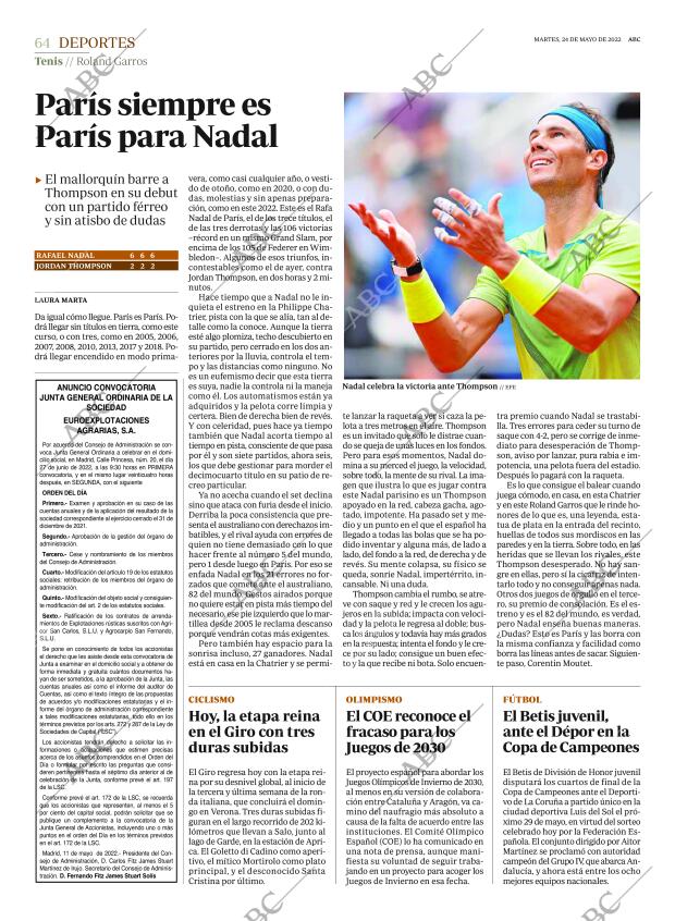 ABC SEVILLA 24-05-2022 página 64