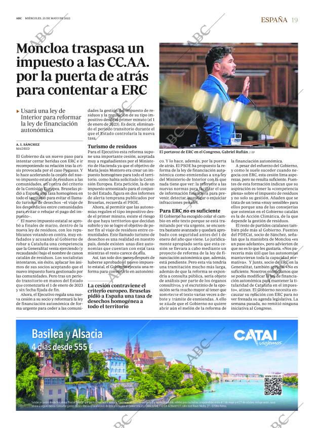ABC MADRID 25-05-2022 página 19