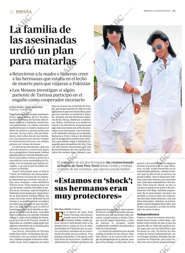 ABC MADRID 25-05-2022 página 22