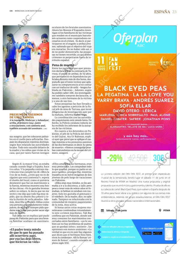 ABC MADRID 25-05-2022 página 23