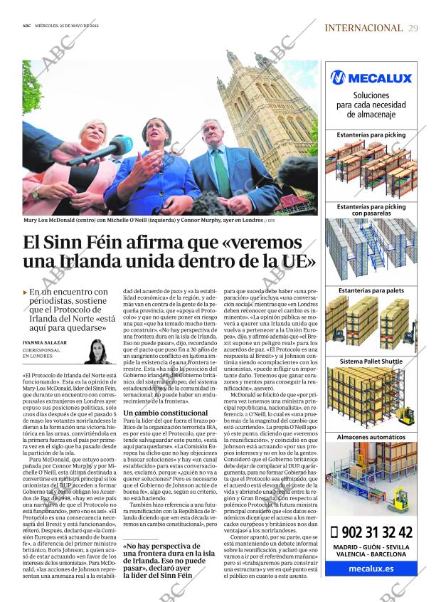 ABC MADRID 25-05-2022 página 29