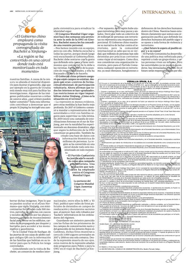 ABC MADRID 25-05-2022 página 31