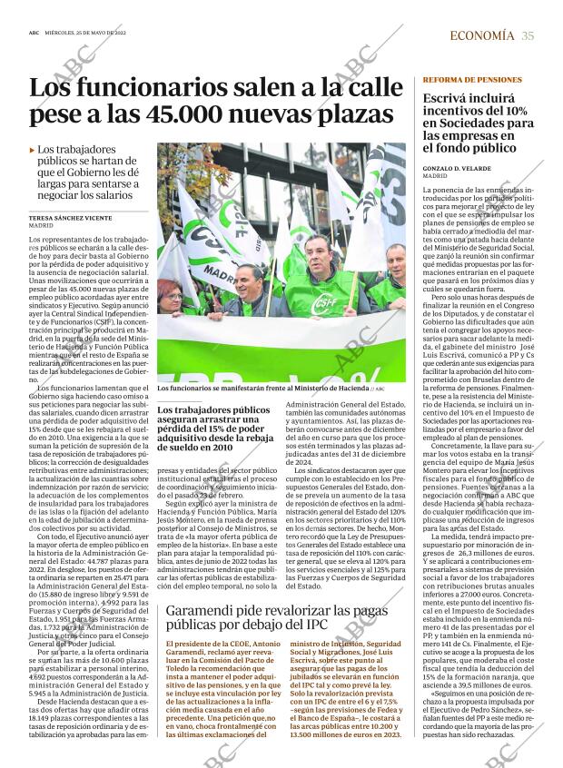 ABC MADRID 25-05-2022 página 35