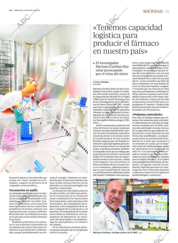 ABC MADRID 25-05-2022 página 39