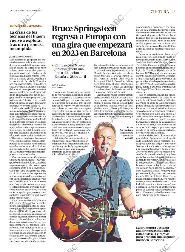 ABC MADRID 25-05-2022 página 45