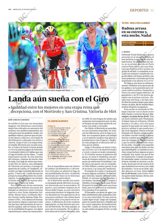 ABC MADRID 25-05-2022 página 51