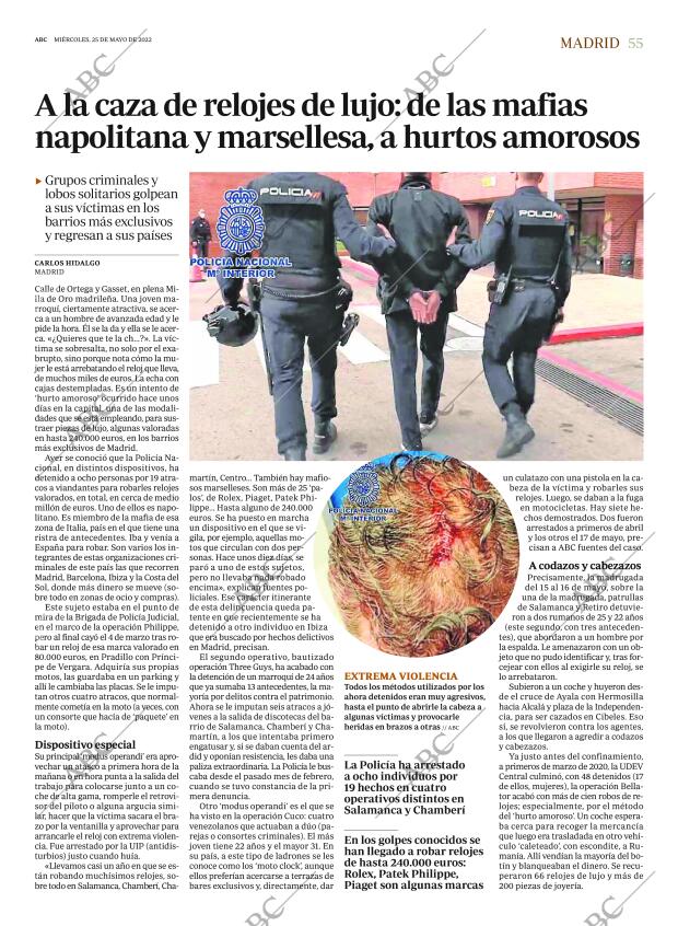 ABC MADRID 25-05-2022 página 55