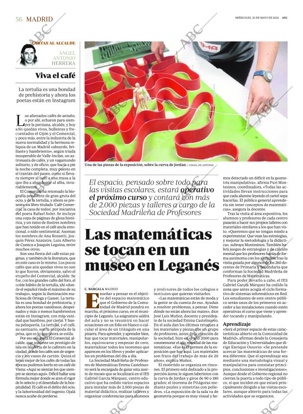 ABC MADRID 25-05-2022 página 56