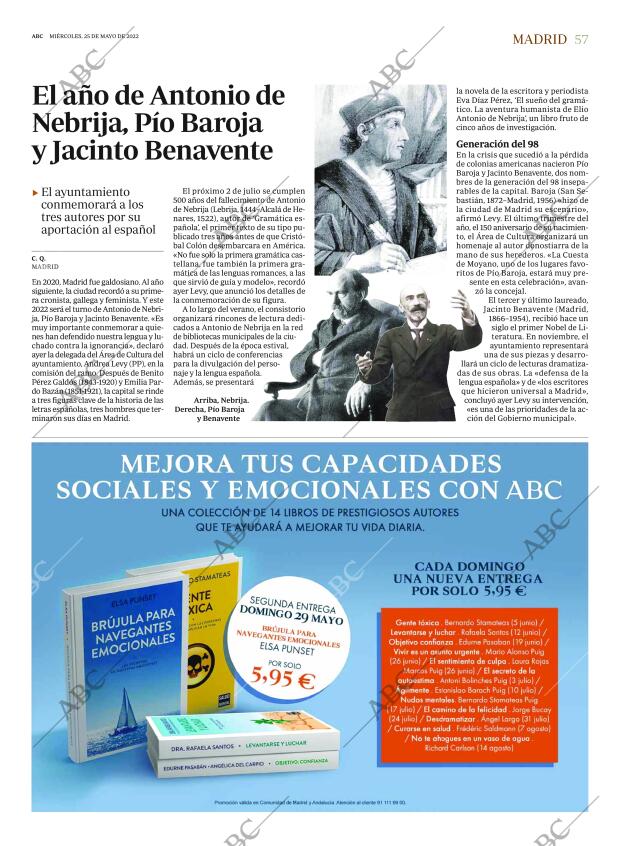 ABC MADRID 25-05-2022 página 57