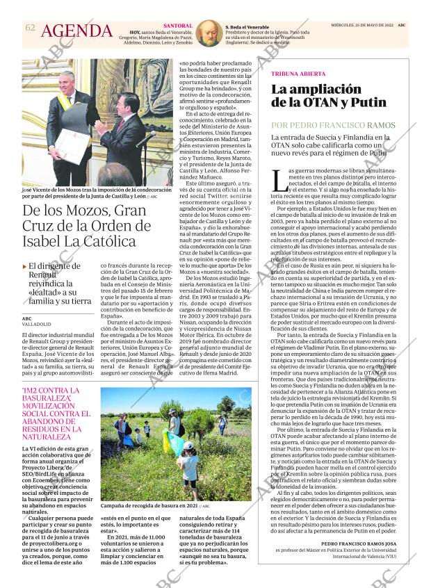 ABC MADRID 25-05-2022 página 62