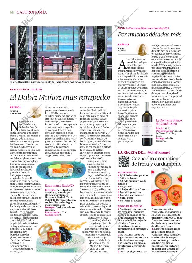 ABC MADRID 25-05-2022 página 68