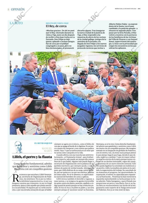 ABC MADRID 25-05-2022 página 8