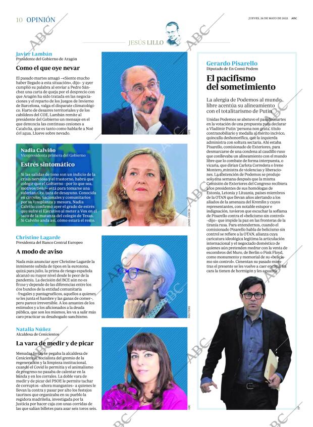 ABC MADRID 26-05-2022 página 10