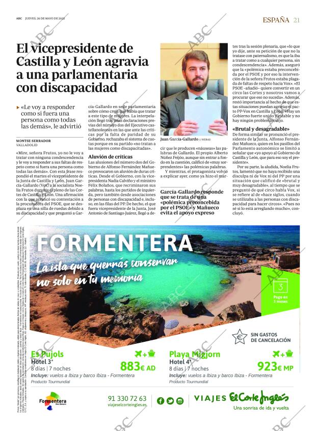 ABC MADRID 26-05-2022 página 21