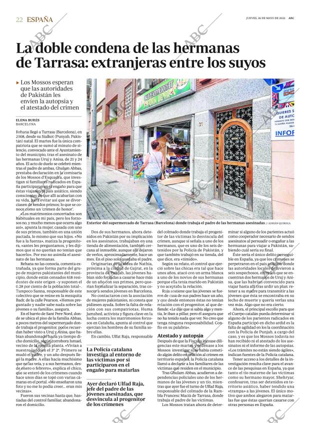 ABC MADRID 26-05-2022 página 22