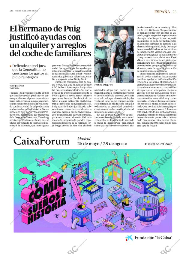 ABC MADRID 26-05-2022 página 23