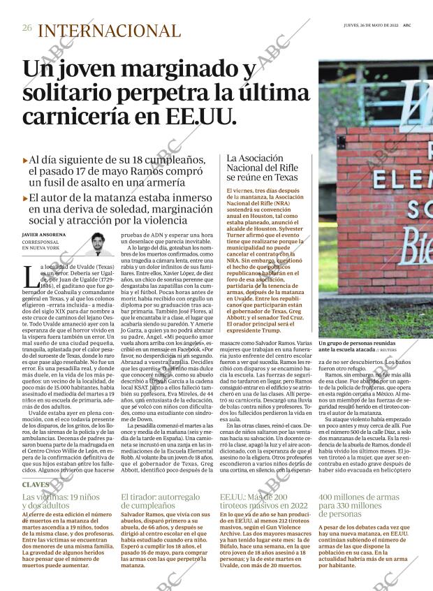 ABC MADRID 26-05-2022 página 26