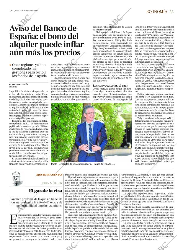 ABC MADRID 26-05-2022 página 33