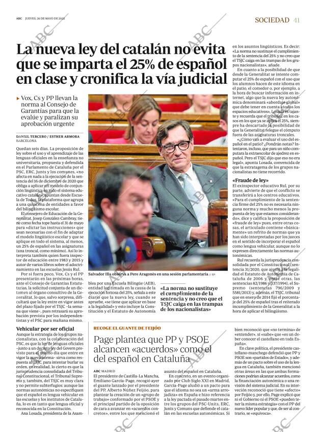 ABC MADRID 26-05-2022 página 41