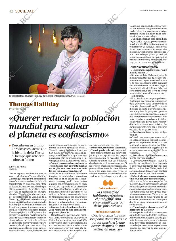 ABC MADRID 26-05-2022 página 42