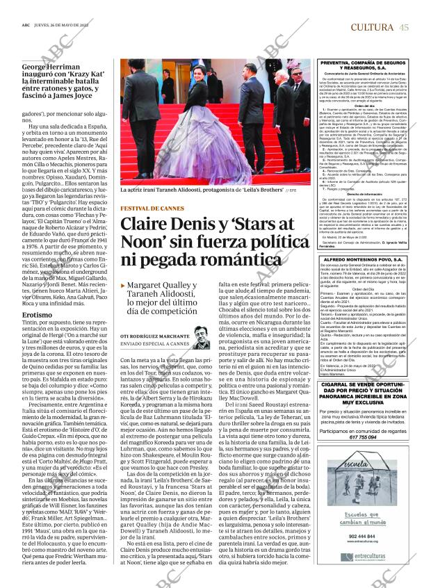 ABC MADRID 26-05-2022 página 45