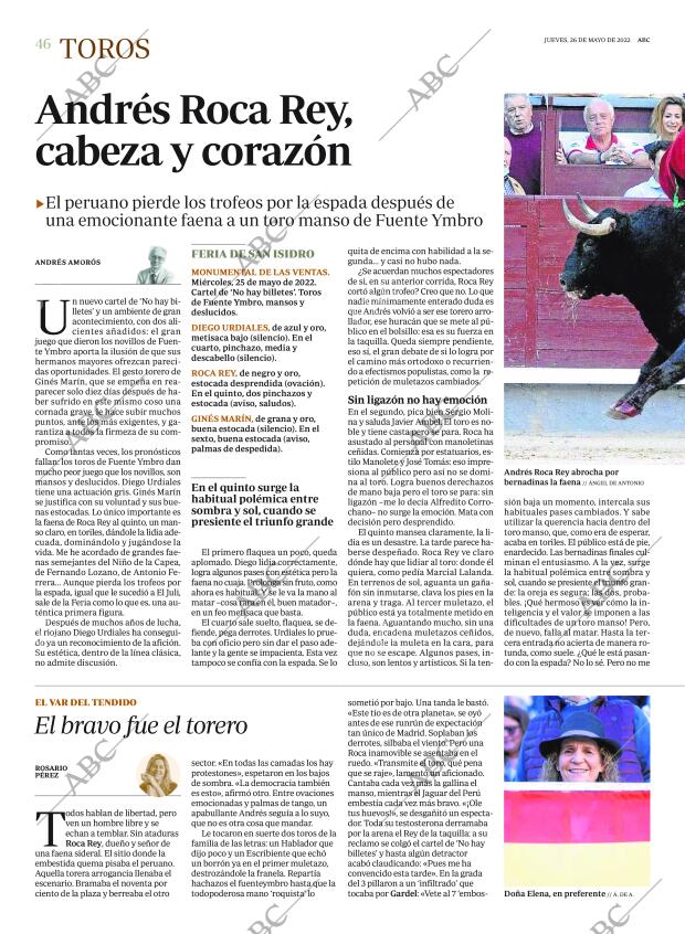 ABC MADRID 26-05-2022 página 46