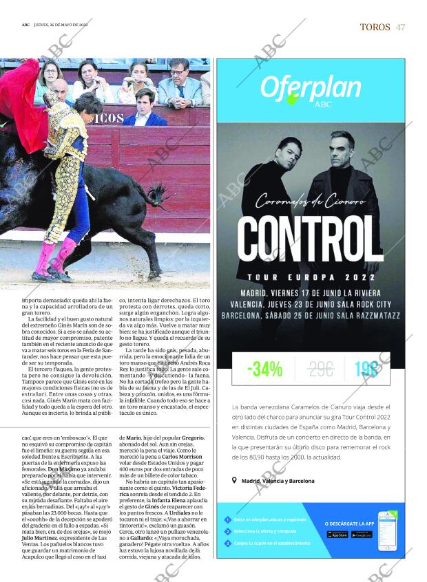ABC MADRID 26-05-2022 página 47