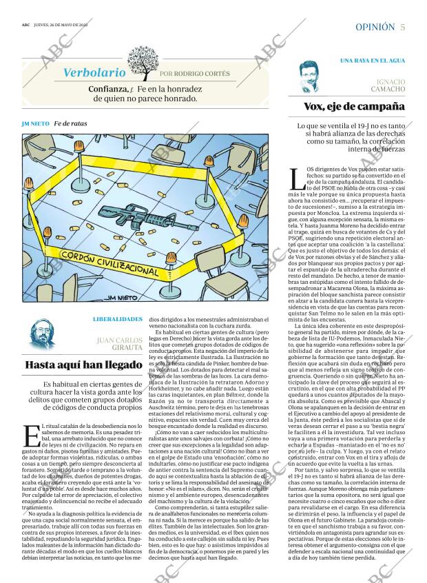 ABC MADRID 26-05-2022 página 5