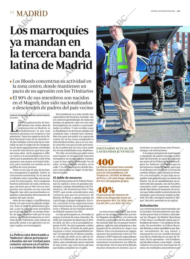 ABC MADRID 26-05-2022 página 54