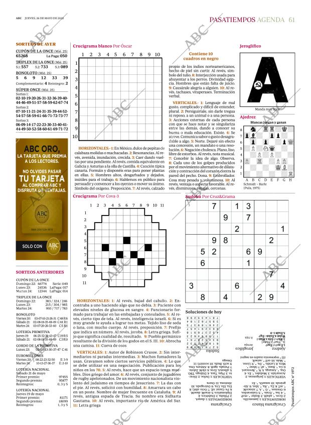 ABC MADRID 26-05-2022 página 61