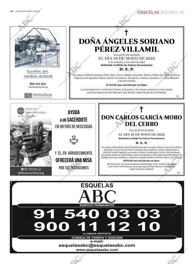 ABC MADRID 26-05-2022 página 63