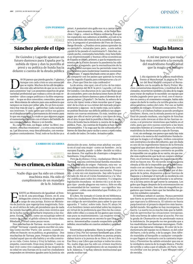 ABC MADRID 26-05-2022 página 7