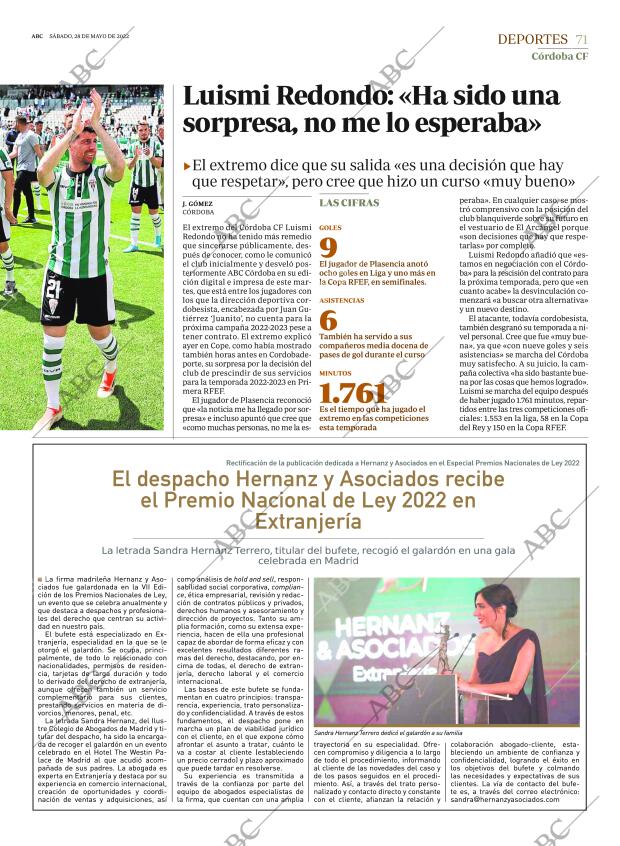 ABC CORDOBA 28-05-2022 página 71