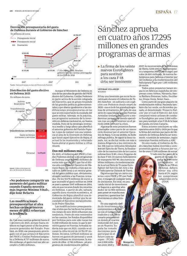 ABC MADRID 28-05-2022 página 17