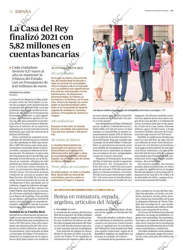 ABC MADRID 28-05-2022 página 18