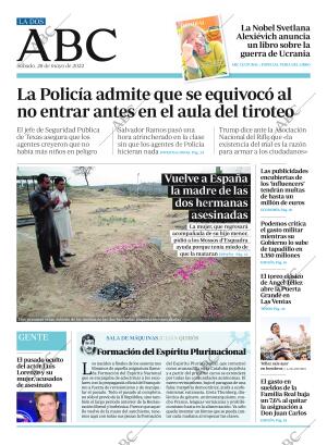 ABC MADRID 28-05-2022 página 2