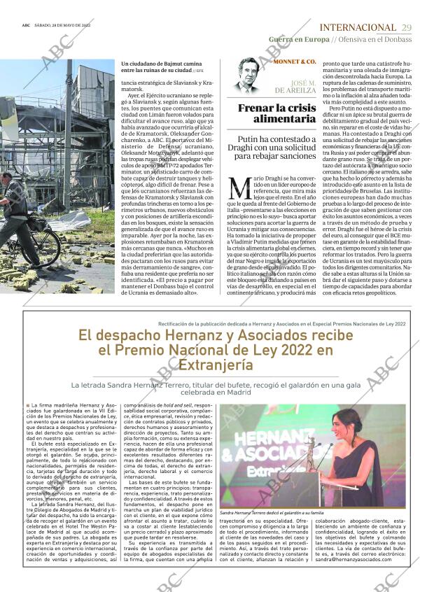 ABC MADRID 28-05-2022 página 29