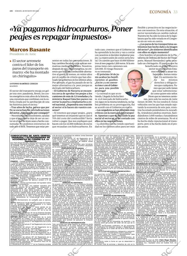 ABC MADRID 28-05-2022 página 33