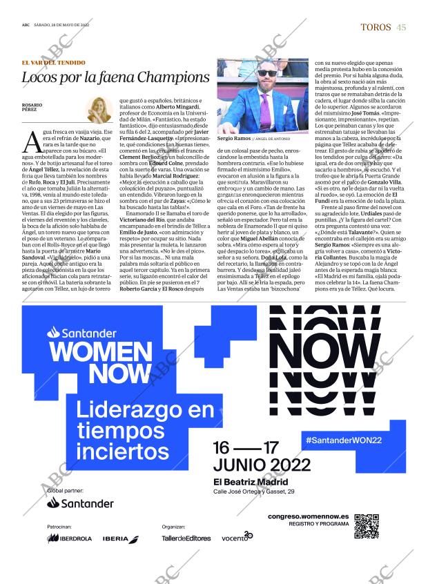 ABC MADRID 28-05-2022 página 45