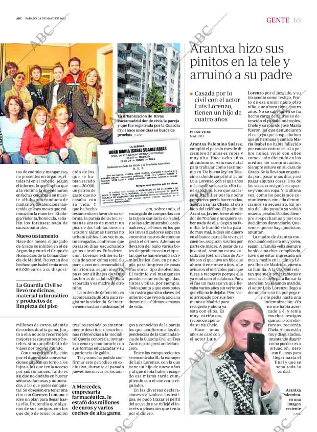 ABC MADRID 28-05-2022 página 65