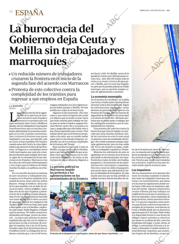ABC MADRID 01-06-2022 página 16