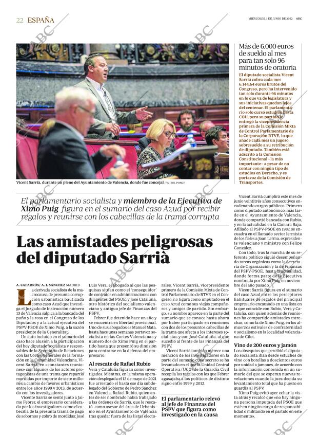 ABC MADRID 01-06-2022 página 22