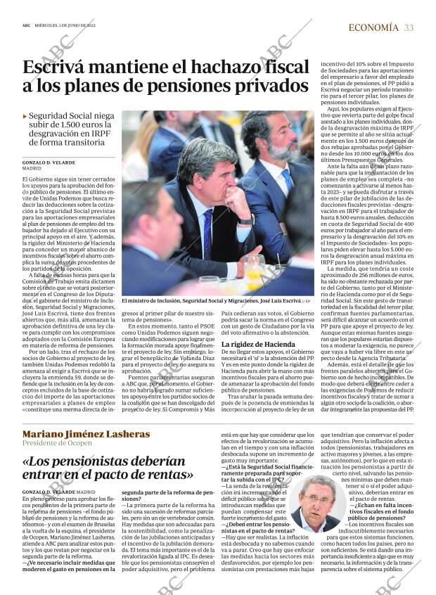 ABC MADRID 01-06-2022 página 33