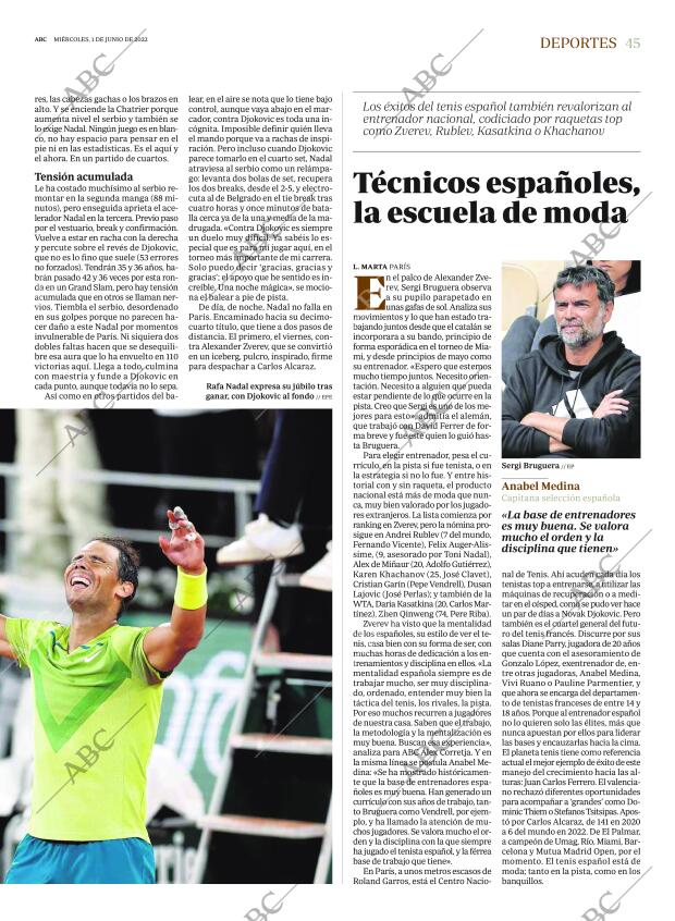 ABC MADRID 01-06-2022 página 45